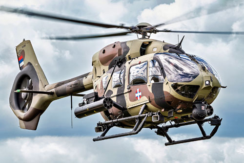 Hélicoptère H145M Serbie