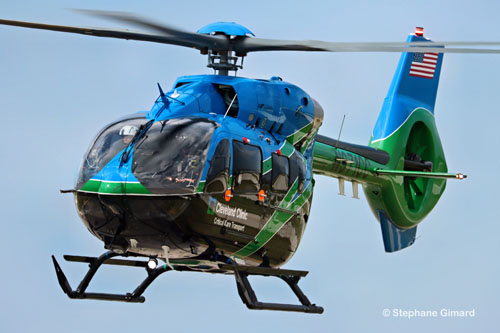 Hélicoptère de secours H145 N971CC, Cleveland Clinic, Ohio, USA