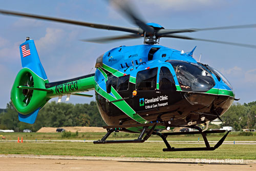 Hélicoptère de secours H145 N971CC, Cleveland Clinic, Ohio, USA
