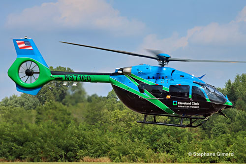 Hélicoptère de secours H145 N971CC, Cleveland Clinic, Ohio, USA