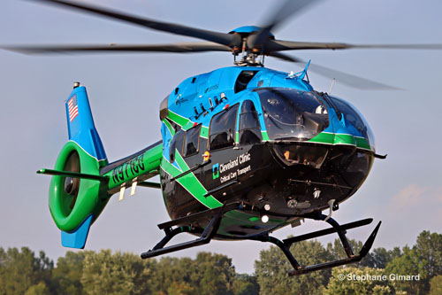 Hélicoptère de secours H145 N971CC, Cleveland Clinic, Ohio, USA