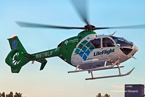 Hélicoptère de secours EC135 N978LF Lifeflight