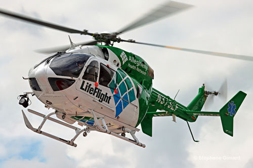 Hélicoptère de secours EC145 N373LF Lifeflight