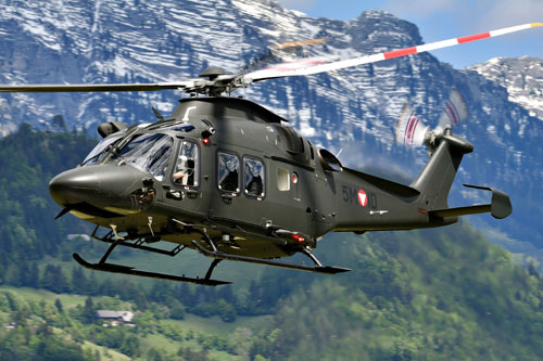 Hélicoptère AW169 Lion de l’armée autrichienne
