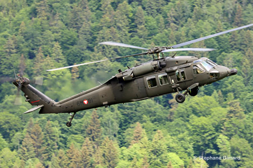 Hélicoptère S70 Black Hawk de l’armée autrichienne