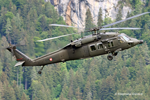 Hélicoptère S70 Black Hawk de l’armée autrichienne