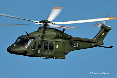 Hélicoptère AW139 274 Armée Air Irlande