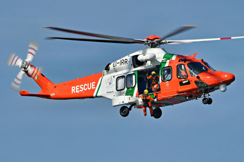 Hélicoptère AW189 EI-IRR Coast Guard Irlande