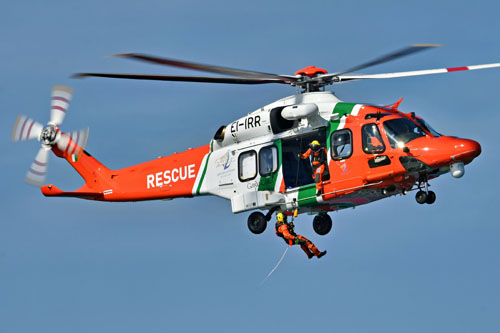 Hélicoptère AW189 EI-IRR Coast Guard Irlande