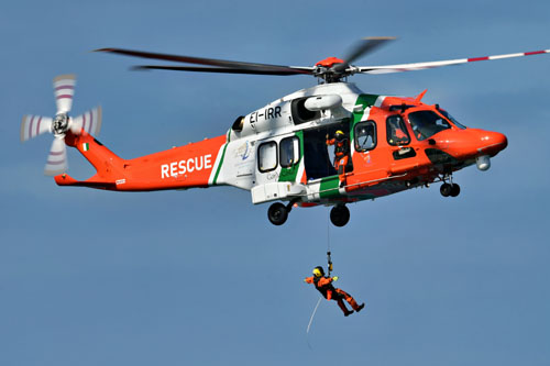Hélicoptère AW189 EI-IRR Coast Guard Irlande