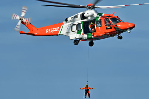 Hélicoptère AW189 EI-IRR Coast Guard Irlande