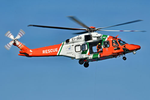Hélicoptère AW189 EI-IRR Coast Guard Irlande