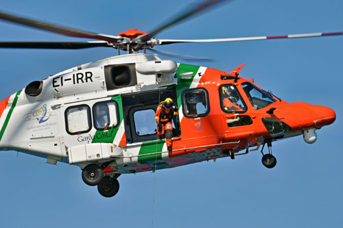 Hélicoptère AW189 EI-IRR Coast Guard Irlande