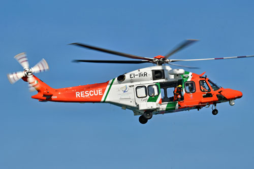 Hélicoptère AW189 EI-IRR Coast Guard Irlande