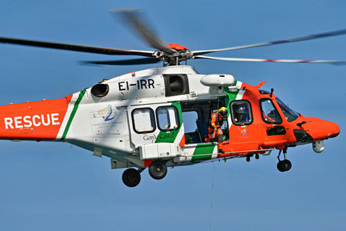 Hélicoptère AW189 EI-IRR Coast Guard Irlande
