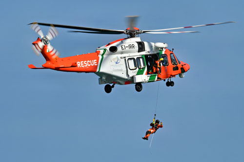 Hélicoptère AW189 EI-IRR Coast Guard Irlande