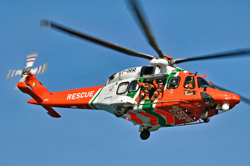 Hélicoptère AW189 EI-IRR Coast Guard Irlande