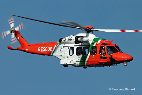 Hélicoptère AW189 EI-IRR Coast Guard Irlande