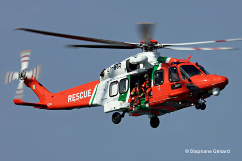 Hélicoptère AW189 EI-IRR Coast Guard Irlande