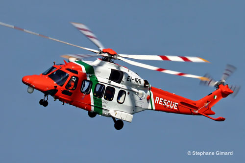 Hélicoptère AW189 EI-IRR Coast Guard Irlande