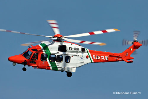 Hélicoptère AW189 EI-IRR Coast Guard Irlande
