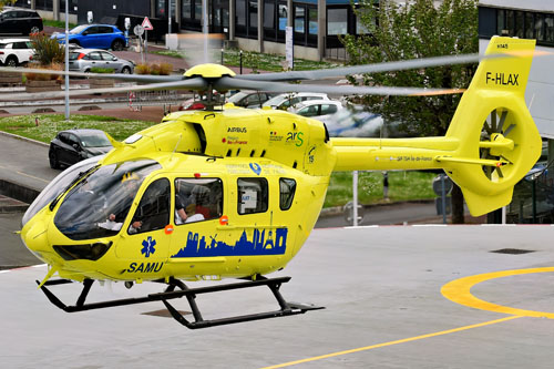 Hélicoptère H145 F-HLAX du SAMU Ile de France