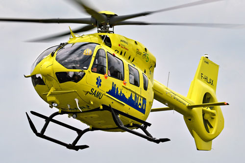 Hélicoptère H145 F-HLAX du SAMU Ile de France