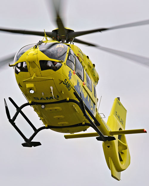 Hélicoptère H145 F-HLAX du SAMU Ile de France