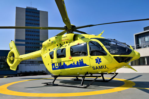 Hélicoptère H145 F-HLAX du SAMU Ile de France