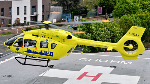 Hélicoptère H145 F-HLAX du SAMU Ile de France