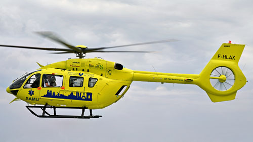 Hélicoptère H145 F-HLAX du SAMU Ile de France