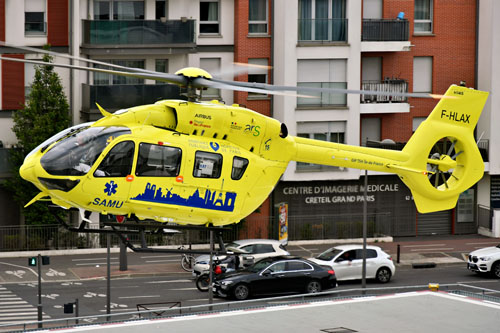 Hélicoptère H145 F-HLAX du SAMU Ile de France