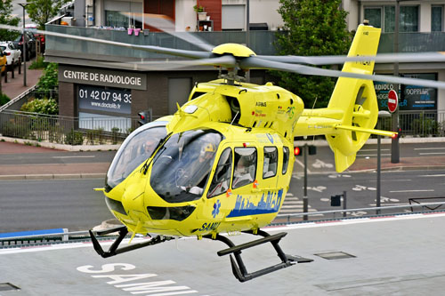 Hélicoptère H145 F-HLAX du SAMU Ile de France
