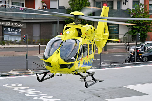 Hélicoptère H145 F-HLAX du SAMU Ile de France