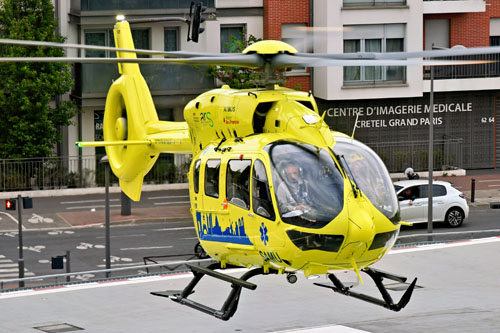 Hélicoptère H145 F-HLAX du SAMU Ile de France