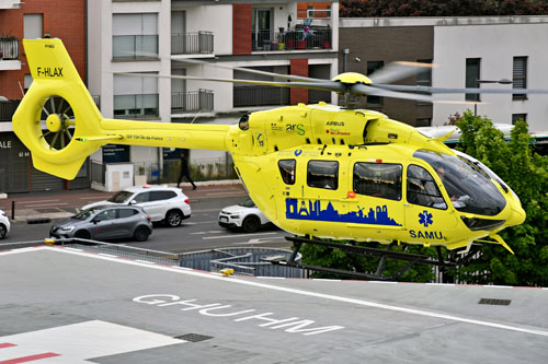 Hélicoptère H145 F-HLAX du SAMU Ile de France