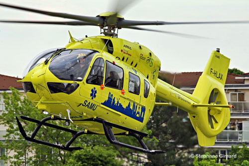 Hélicoptère H145 F-HLAX du SAMU Ile de France
