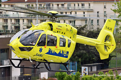 Hélicoptère H145 F-HLAX du SAMU Ile de France