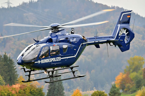 Hélicoptère EC135 D-HVBQ Bundespolizei Fliegergruppe