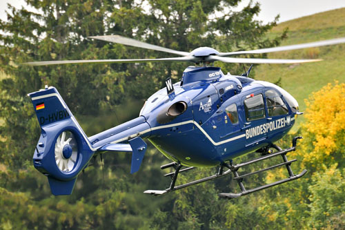 Hélicoptère EC135 D-HVBW Bundespolizei Fliegergruppe
