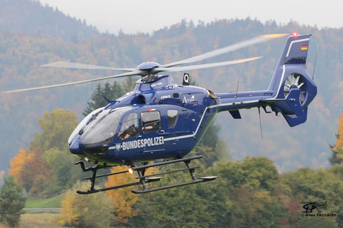Hélicoptère EC135 D-HVBQ Bundespolizei Fliegergruppe