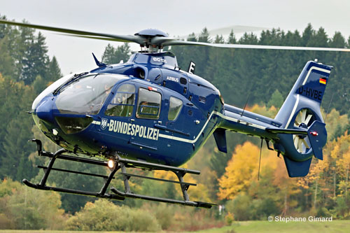 Hélicoptère EC135 D-HVBE Bundespolizei Fliegergruppe