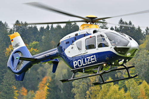 Hélicoptère EC135 D-HBBZ, Polizei Brandenburg