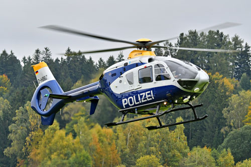 Hélicoptère EC135 D-HBBZ, Polizei Brandenburg