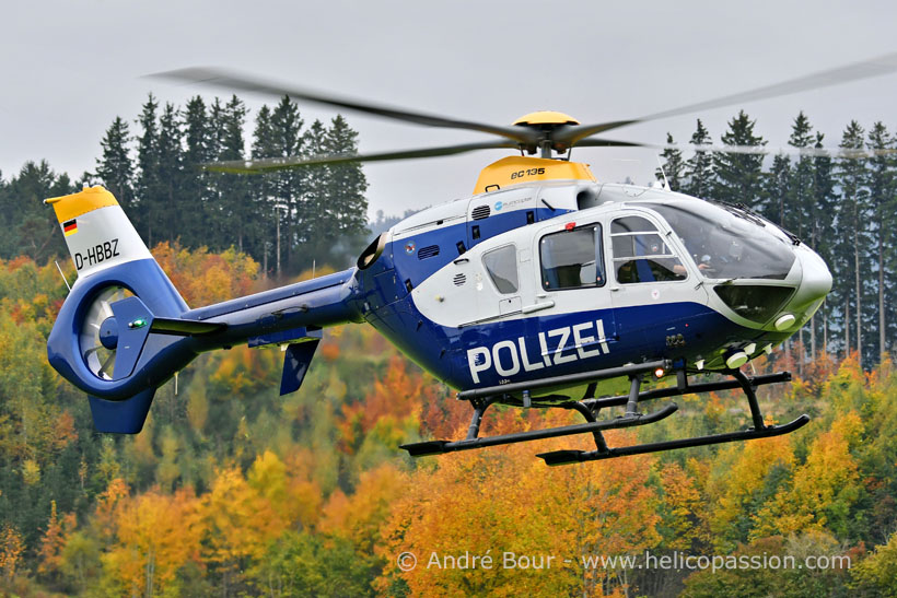 Hélicoptère EC135 D-HBBZ, Polizei Brandenburg