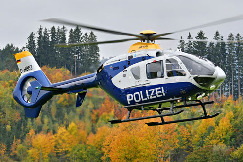 Hélicoptère EC135 D-HBBZ, Polizei Brandenburg