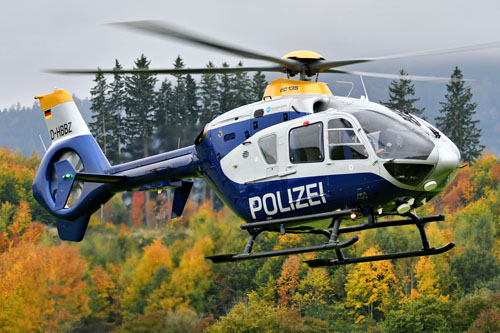 Hélicoptère EC135 D-HBBZ, Polizei Brandenburg
