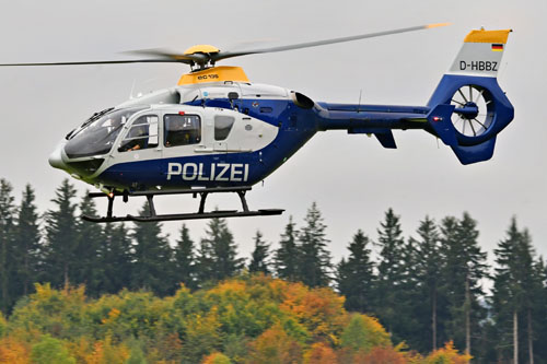 Hélicoptère EC135 D-HBBZ, Polizei Brandenburg