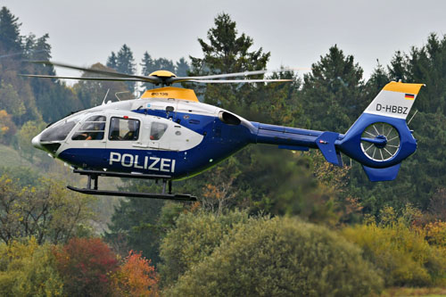 Hélicoptère EC135 D-HBBZ, Polizei Brandenburg