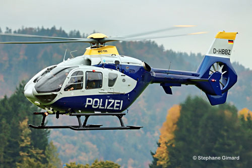 Hélicoptère EC135 D-HBBZ, Polizei Brandenburg